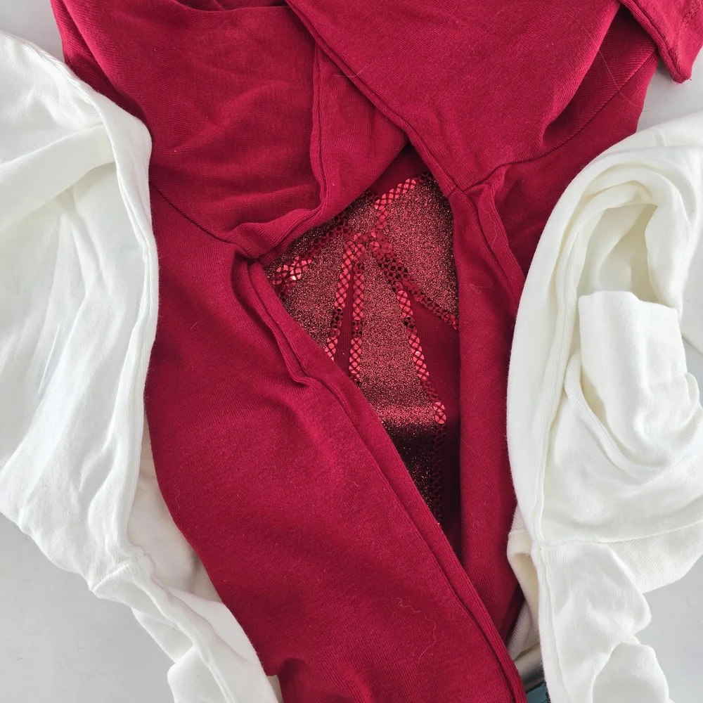Gymboree Sparkling Bow and Suitcase‎ Long Sleeve Tees